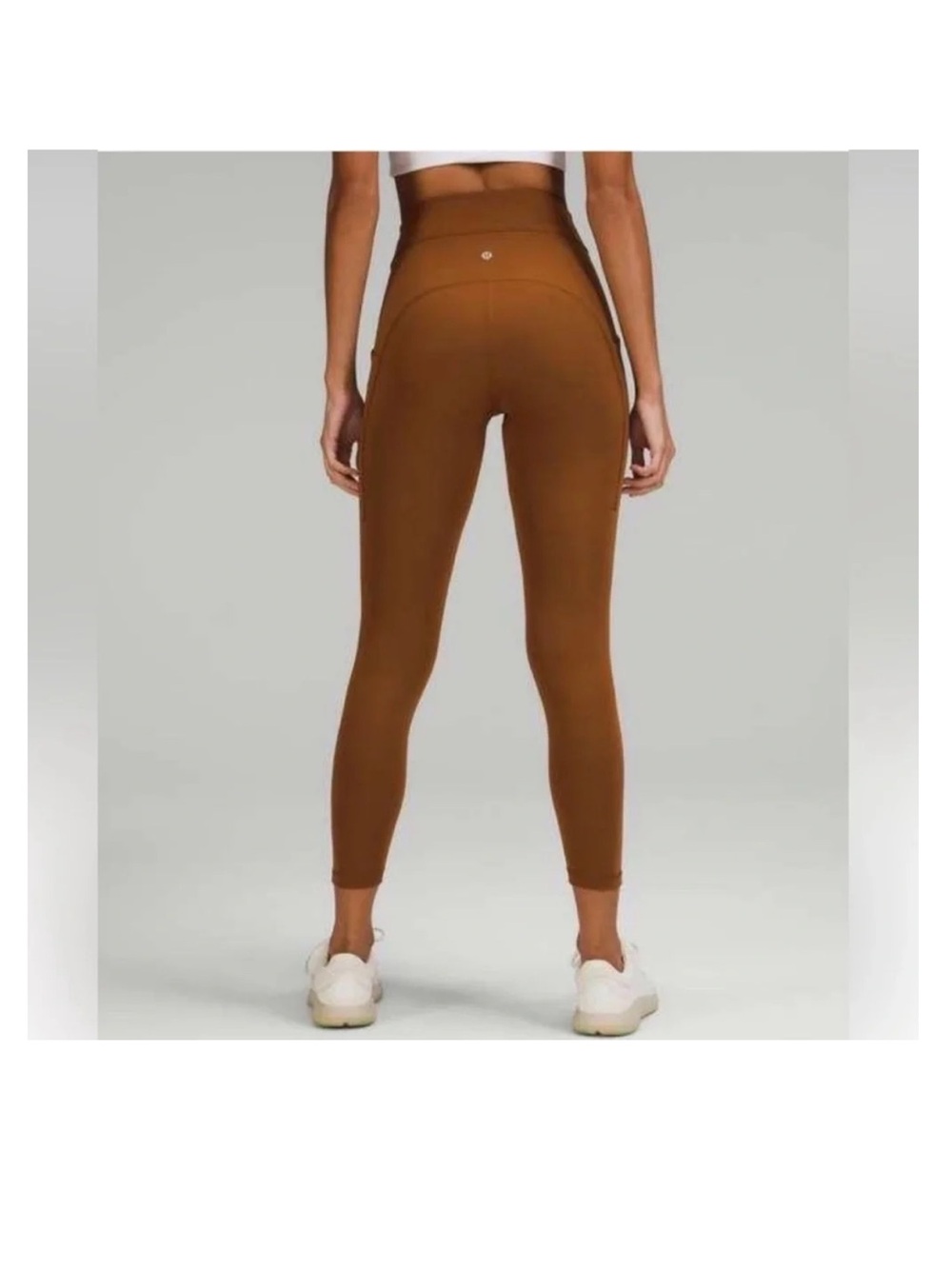 lululemon athletica Rust Orange High-Rise Leggings - Picture 3 of 10